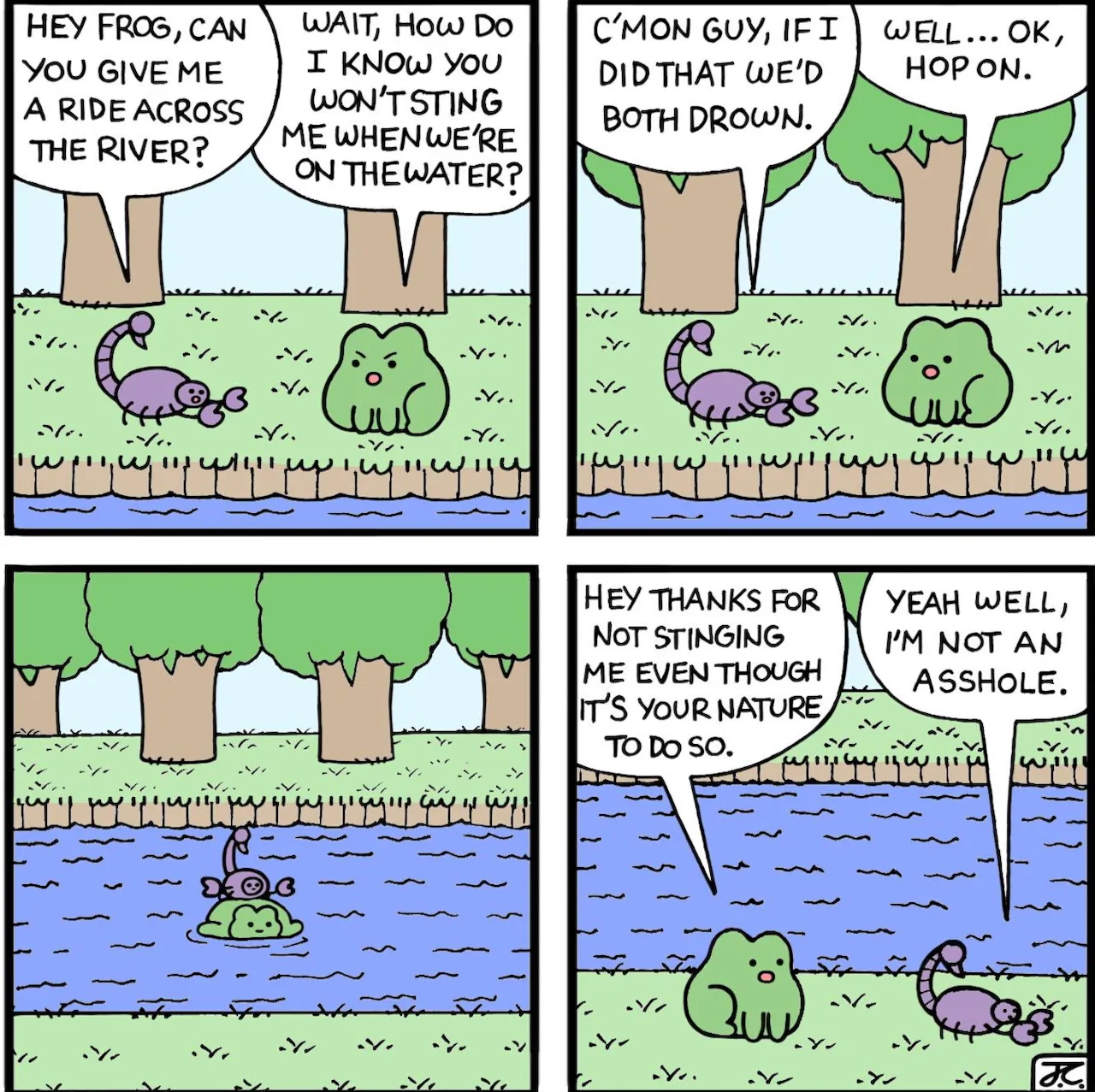 The Scorpion and the Frog